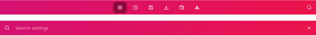 brave browser search bar