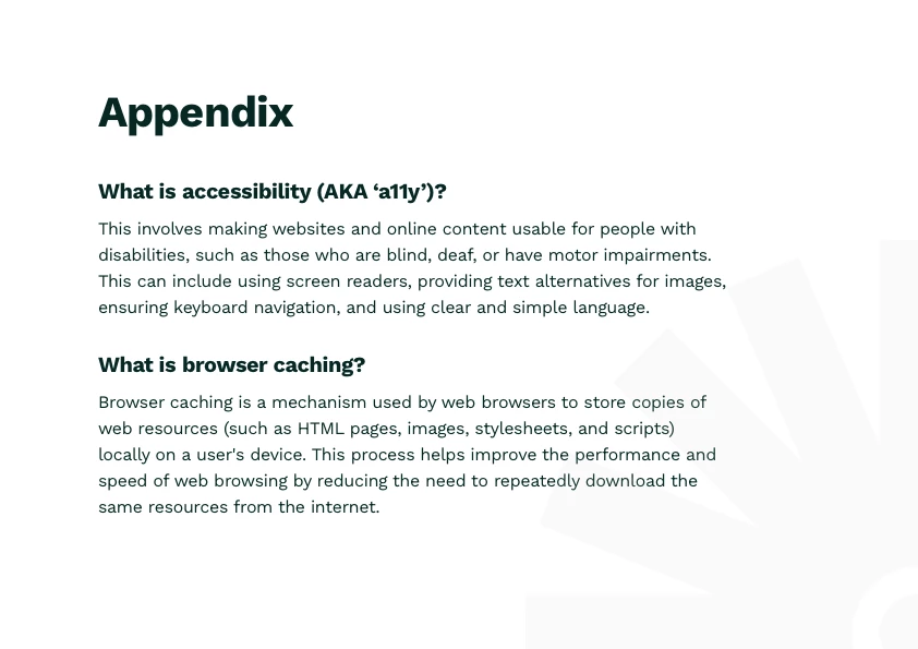 website sustainability-report